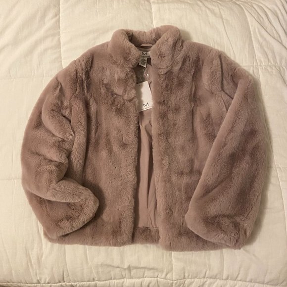 Magaschoni Jackets & Blazers - Magaschoni Faux Fur Coat